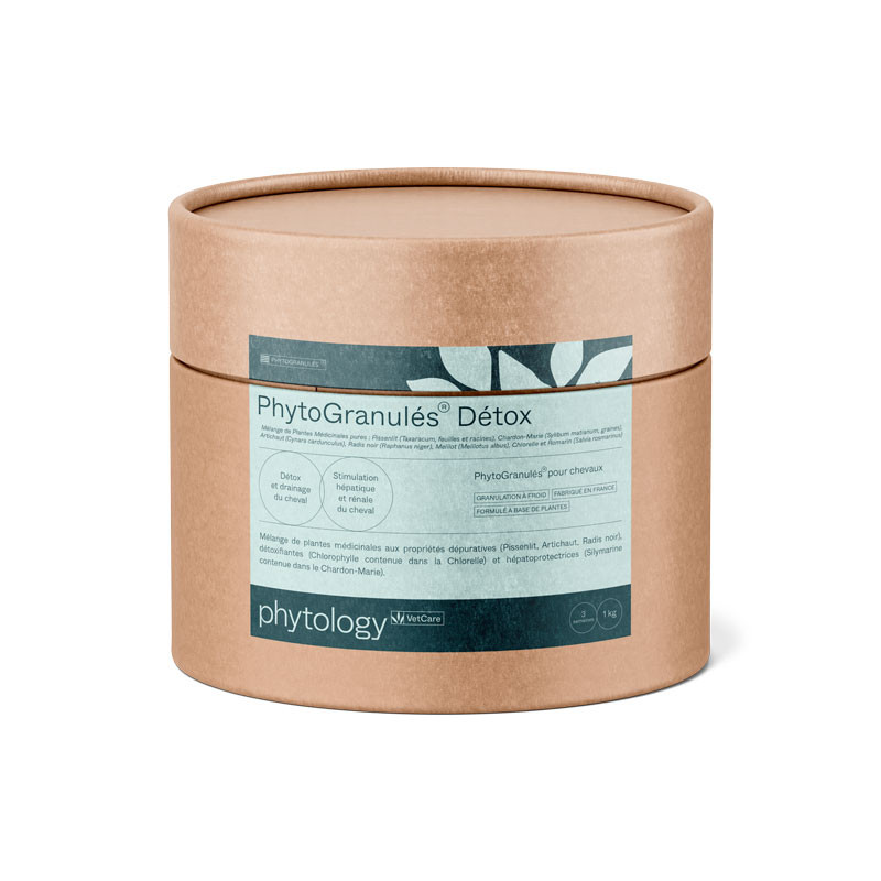 Detox Mix pour Chevaux (Phytogranulés) Phytology VetCare