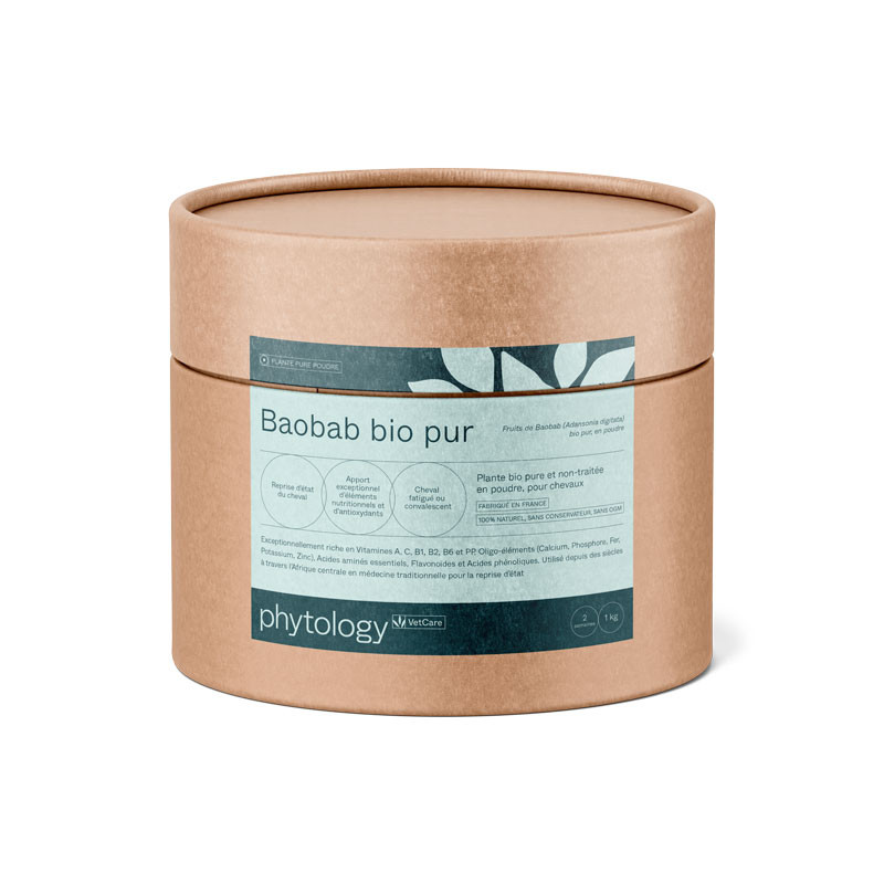 Baobab bio pour chevaux Phytology VetCare