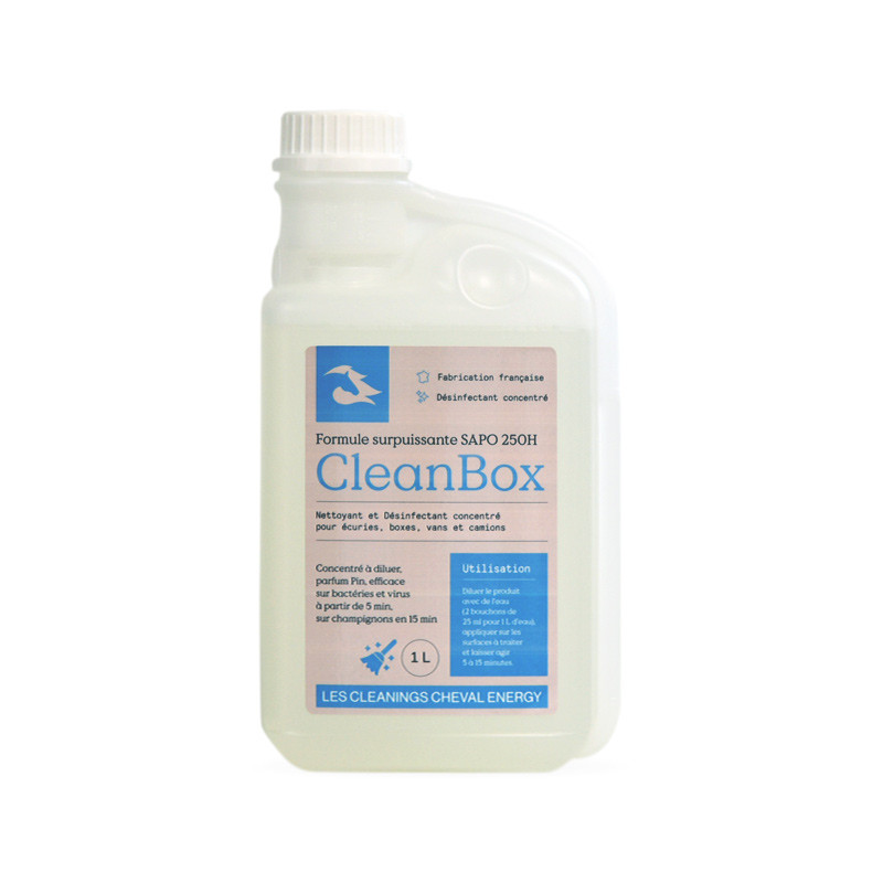 Cheval Energy CleanBox Nettoyant Désinfectant Concentré